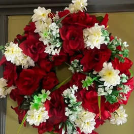 Memorial Wreaths x4 14"