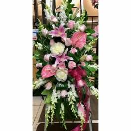 Pink Lush Standing Spray