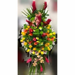 Solid Wreath Spray