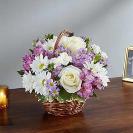 Peace, Prayers & Blessings™ Lavender & White