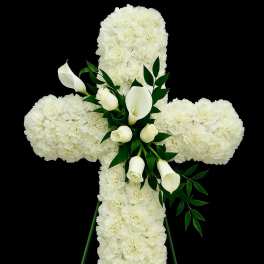 White Devotion Cross