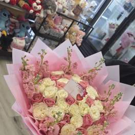 Ramo de rosas rositas