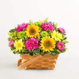 Sunny Garden Basket