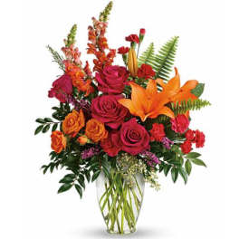 Punch Of Color Flower