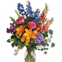 Colors Of The Rainbow Flower
