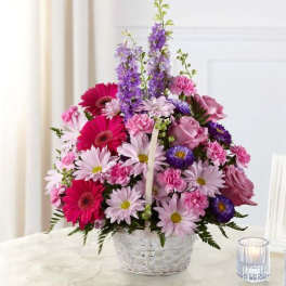 Pastel Peace Basket