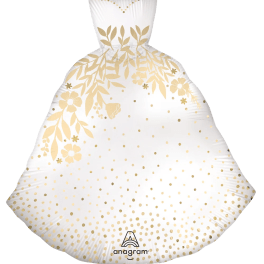 29" Jumbo Wedding Dress Mylar