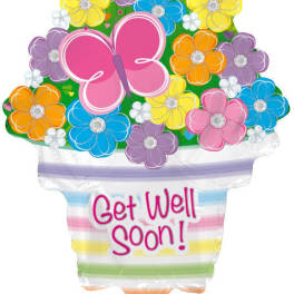 22in JUMBO Get Well Soon Mylar