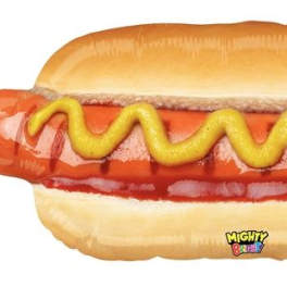 34" Jumbo Hot Dog Mylar