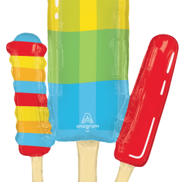 34" Jumbo Popsicle Mylar