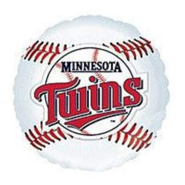 18" Minnesota Twins Baseball Mylar