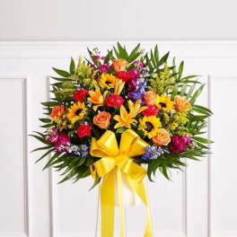 Heartfelt Sympathies color's Standing Basket