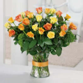 Gold ‘N’ Rosy Flower