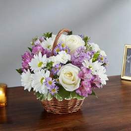Peace, Prayers & Blessings Floor Basket