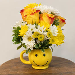 smiley face Flower