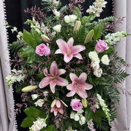 Elegant Embrace Standing Spray