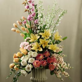 Colorful Altar Arrangmeent