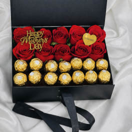 Luxury Rose & Chocolate Gift Box
