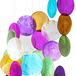 Cascading Rainbow Wind Chime