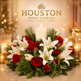 Christmas Bloom Centerpiece