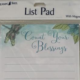 Count Your Blessings List Pad