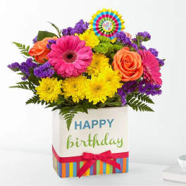 Birthday Brights Bouquet