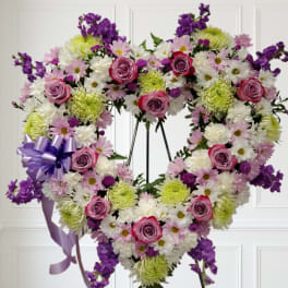 Lavander open heart