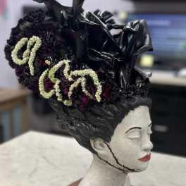 Halloween Hair Arrangement