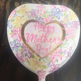 Beautiful Happy Mother's Day balloon you can include to the arrangement