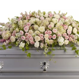Always Adored Casket Spray
