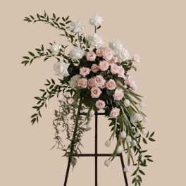 Blush Elegance Easel