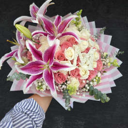 Love You Lots Bouquet- 50 Roses