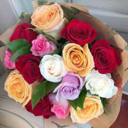 Pastel Mix Roses – Mother’s Day Special (Designer’s Choice) 12 roses