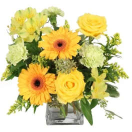 Citrus Symphony Floral Arrangement