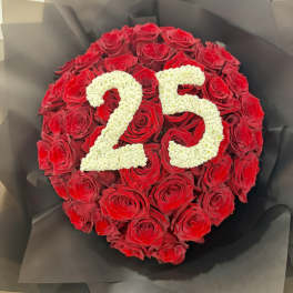 Numbers Rose Luxe Bouquet
