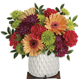 Teleflora's Mid Mod Brights Bouquet