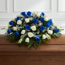 Something Blue & White