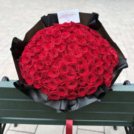 Ramo de 100 rosas rojas New York