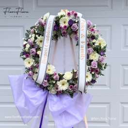 Purple Wreath