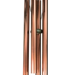 44" Bronze Wind Chime w/ Butterfly