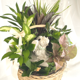 Sympathy Garden Basket