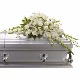 Bountiful Memories Casket Spray