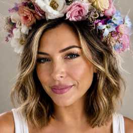 LA Floralista Hair crown