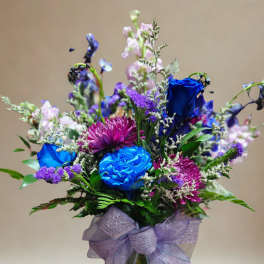 Midnight Sapphire Bouquet