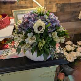 White vase