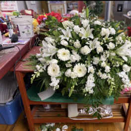 Glorious Morning Casket Spray