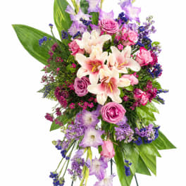 Graceful Tribute Standing Spray