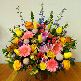 Everlasting Love and Light Basket