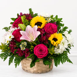 Bright and Cheerful Basket