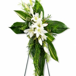 Pure White Cross